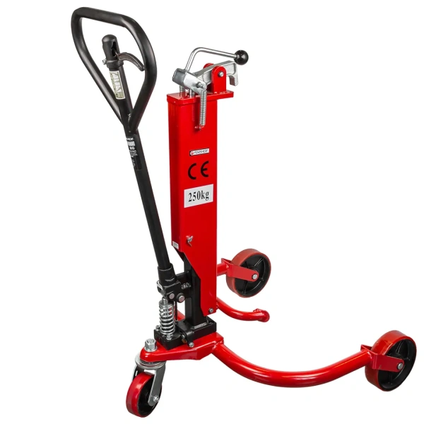 Тележка ручная гидравлическая для перекатывания бочек, 250кг (максимальный диаметрт бочки-600мм)
