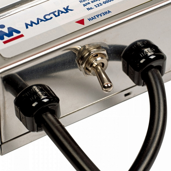 Нагрузочная вилка (тестер) МАСТАК 122-00001 для аккумуляторов
