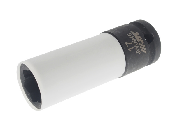 Головка торцевая ударная глубокая с защитным колпачком JTC JW0945 (1/2", 17 мм, L=78 мм, MERCEDES)