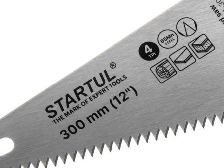 Ножовка по дер. 300мм 4 TPI STARTUL STANDART (ST4030-30)