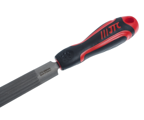 Напильник полукруглый JTC K8054H (200 мм, №4, 60 HRC)