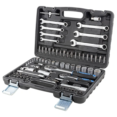 Набор инструментов 82пр.1/2'',1/4''(6гр.)