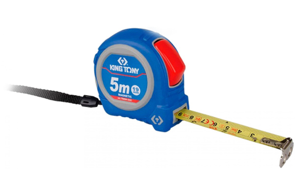 Рулетка измерительная KING TONY 79094-05M, 5 м, магнитный крюк