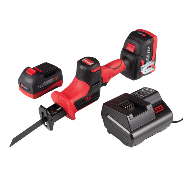 Аккумуляторная пила сабельная 18 В 4 предмета кейс MIGHTY SEVEN DRS-102A