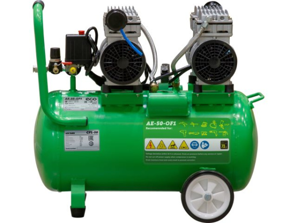 Компрессор ECO AE-50-OF1 безмасляный