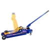 Домкрат подкатной гидравлический низкопрофильный 3т (поворотная ручка 360°,h min 85мм, h max 385мм)