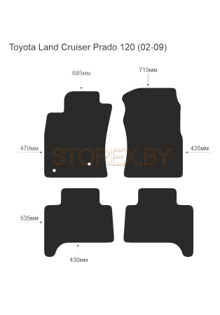 Toyota Land Cruiser Prado 120 (02-09) copy