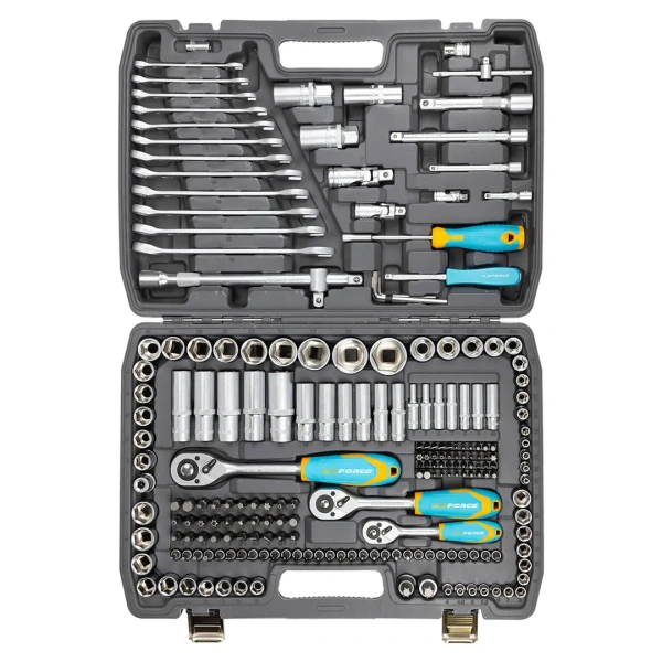 Набор инструментов 216пр. 1/4''3/8''1/2''(6гр.)(4-32мм)