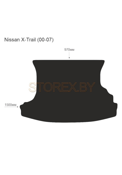 Nissan X-Trail (00-07) Багажник copy