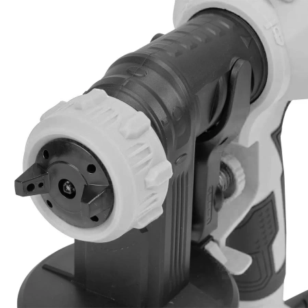 Краскопульт ручной электрический (230В, 400Вт, объем бачка 1л, макс.расход краски 800мл/мин)