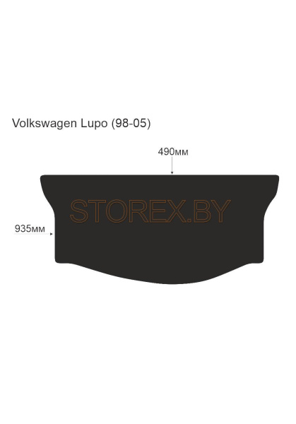 Volkswagen Lupo (98-05) Багажник copy