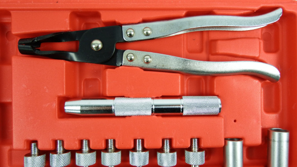 Клещи для удаления и установки уплотнений клапанов с держателями TA-A1117 набор