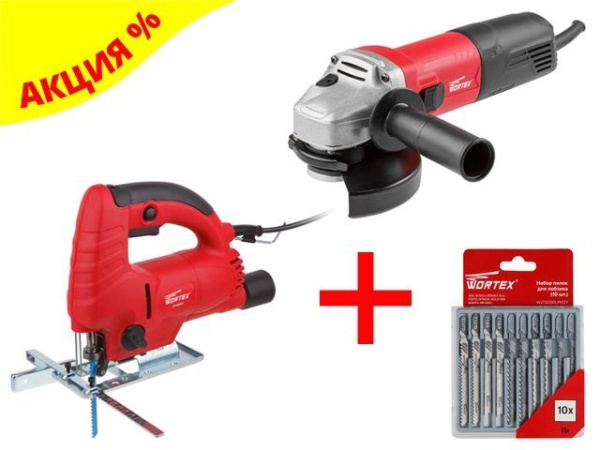 Лобзик электрический WORTEX JS 6507 в кор.+ АКЦИЯ!