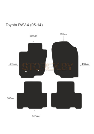Toyota RAV-4 (05-14) copy