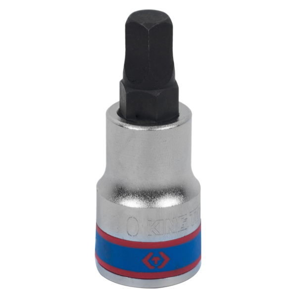 Насадка (бита) торцевая 1/2", Pentagon, 10 мм, L = 60 мм, пятигранная KING TONY 402A10