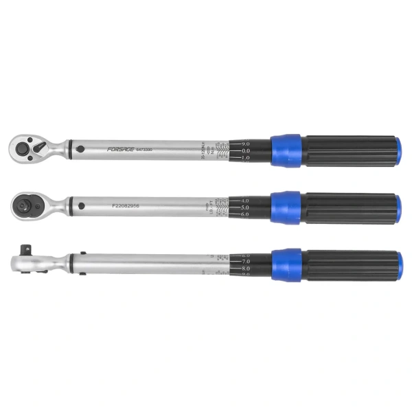 Ключ динамометрический щелчкового типа с быстрой фиксацией 20-120Нм, 3/8''