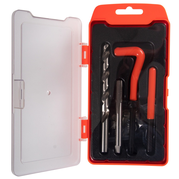 Набор для восстановления резьбы М10Х1,5 15 предметов кейс AFFIX AF35210150C