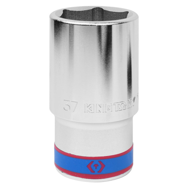 Головка торцевая глубокая шестигранная 3/4", 37 мм KING TONY 623537M
