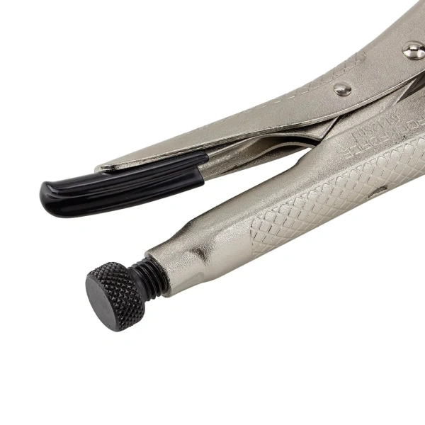 Зажим гейферный с двойным овальным захватом 10''-250мм, в блистере