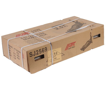 Домкрат подкатной JTC SJ2569 (2,5 т, 75-500 мм)