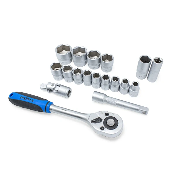 Набор инструментов 72пр.1/2'',1/4''(6гр.)(6-27мм)