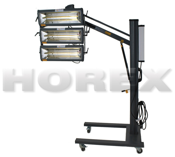 Инфракрасная коротковолновая сушильная установка для кузовного ремонта Хорекс Авто HZ 19.4.103
