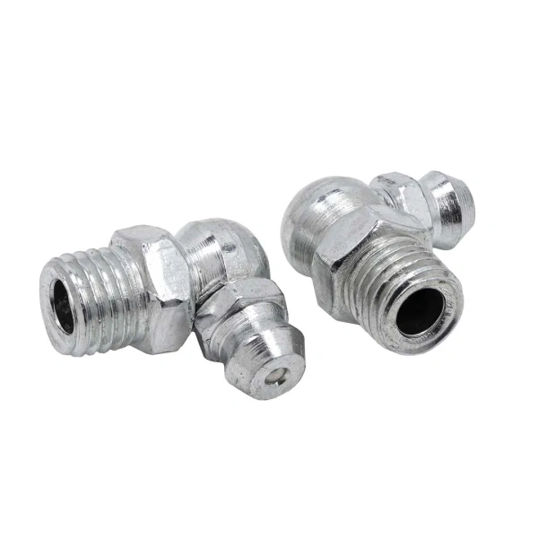 Пресс-масленка 8мм угловая (90град.), комплект 10 шт.