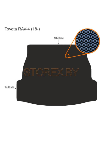 Toyota RAV-4 (18-) Багажник copy