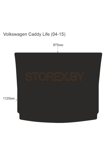 Volkswagen Caddy Life (04-15) Багажник copy