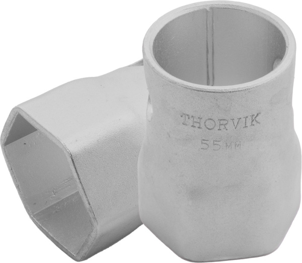 Thorvik BS6P55 Ключ трубчатый ступичный шестигранный, 55 мм