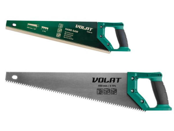 Ножовка по дер. 450мм 4 TPI ВОЛАТ