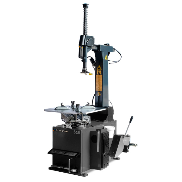 Станок шиномонтажный автомат ROSSVIK V626.380.7016 (до 26", 380 В, 2 скорости, цвет серый RA7016)