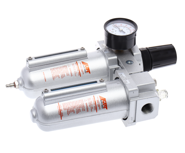 Блок подготовки воздуха JTC 7264 (лубрикатор, осушитель, 1/2", металл. переключ., 285PSI, 4000 л/мин)