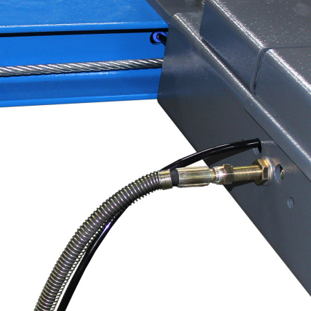 Подъемник четырехстоечный AE&T F4.5D-4 (4.5 т, с траверсой для сход-развала)