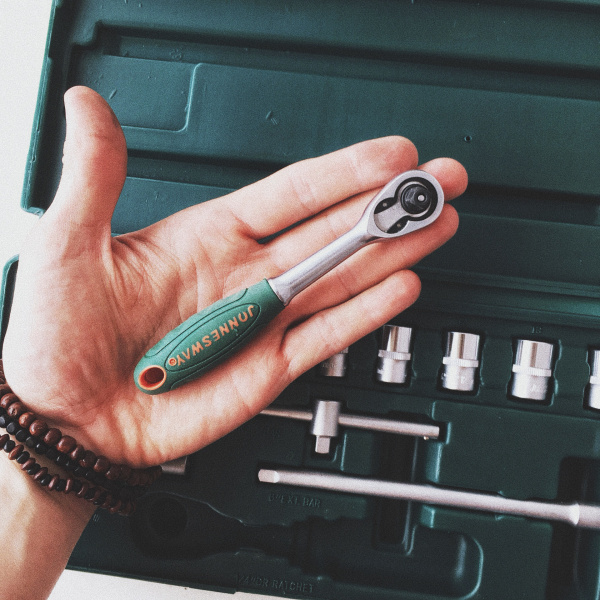 Набор головок торцевых S04H2715S, 1/4"DR, 4-14 мм, 15 предметов