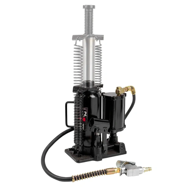 Домкрат пневмогидравлический бутылочный, 12т(высота подхвата - 265мм, высота подъема - 510мм)