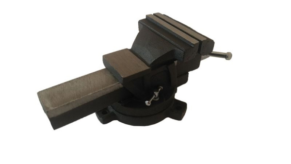 Тиски стальные поворотные с наковальней 5''-125мм