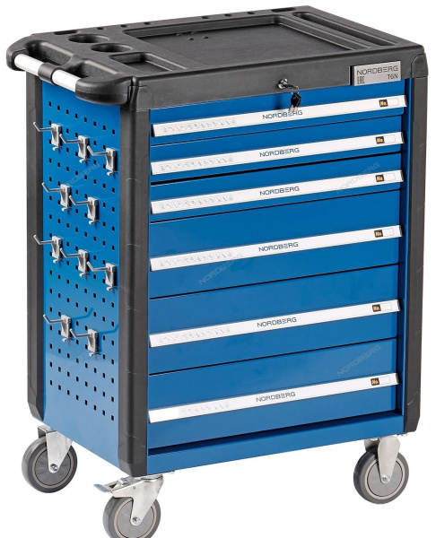 Тележка инструментальная 6 полок NORDBERG T6N