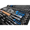 Licota ALK-8022F Набор инструмента 1/4", 3/8", 1/2", 6 и 12 гр. 131 предмет