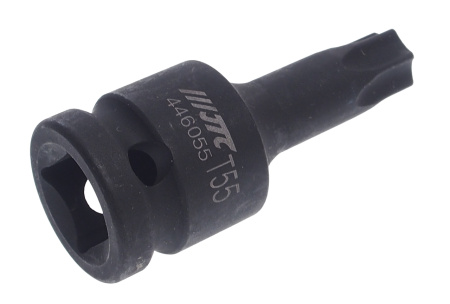 Головка торцевая ударная JTC-446055 (1/2", TORX, T55, d=25 мм, L=60 мм)