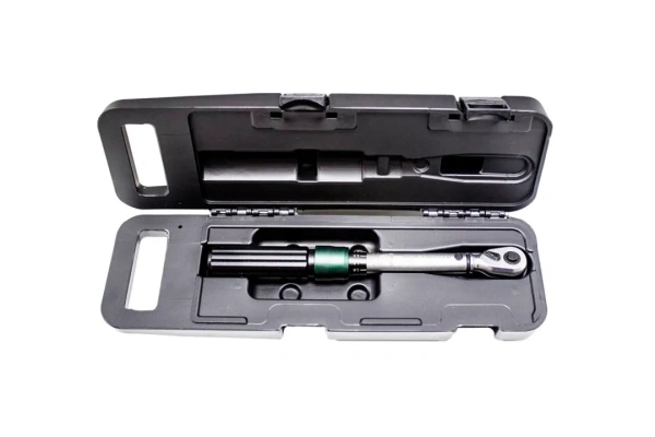 Ключ динамометрический щелчкового типа с быстрой фиксацией ''Premium''5-25Нм,1/4'',в пластиковом кейсе