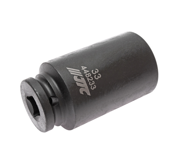 Головка торцевая ударная глубокая JTC 448233 (1/2", 33 мм, L=82 мм)