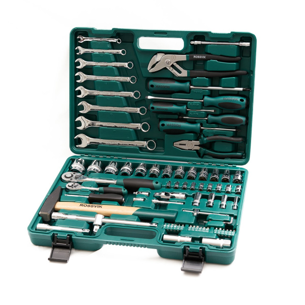 Набор универсальный ROSSVIK UST077 (77 предметов)