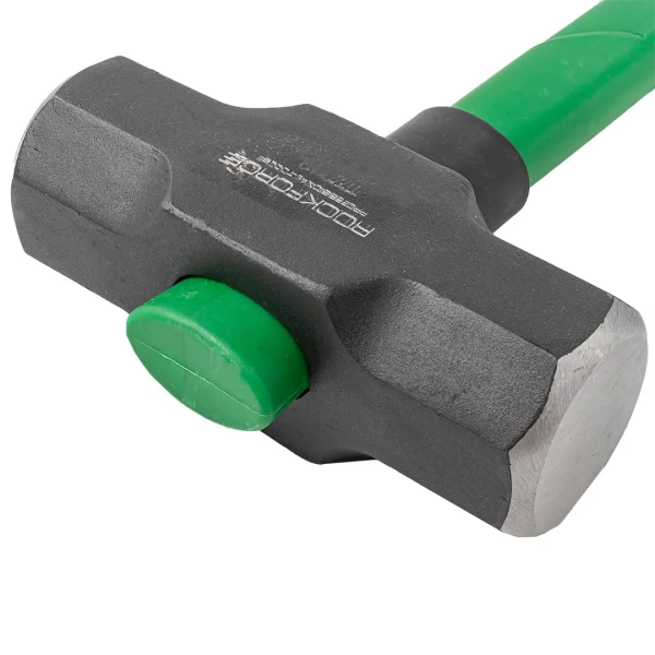 Кувалда с фиберглассовой ручкой и резиновой противоскользящей накладкой (5400г,L ручки-800мм)