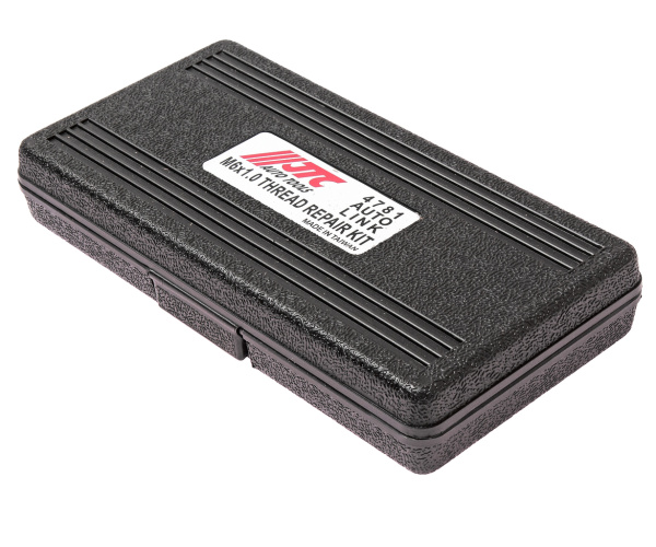 Набор инструментов для восстановления резьбы JTC 4781 (вставки М6Х1.0, L=8,0 мм, 20 шт., 24 предмета)