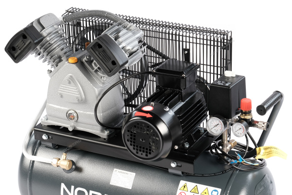 Компрессор поршневой с ременной передачей 380В, ресив. 50л, 420л/мин NORDBERG NORDBERG NCP50/420