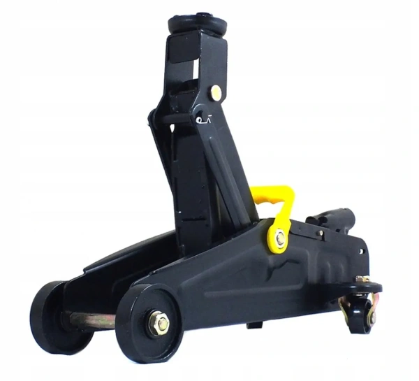 Домкрат подкатной гидравлический 2 т с усиленным корпусом ''Profi''(дополнительные ребра жесткости, h min 135мм.h max 320мм), в кейсе