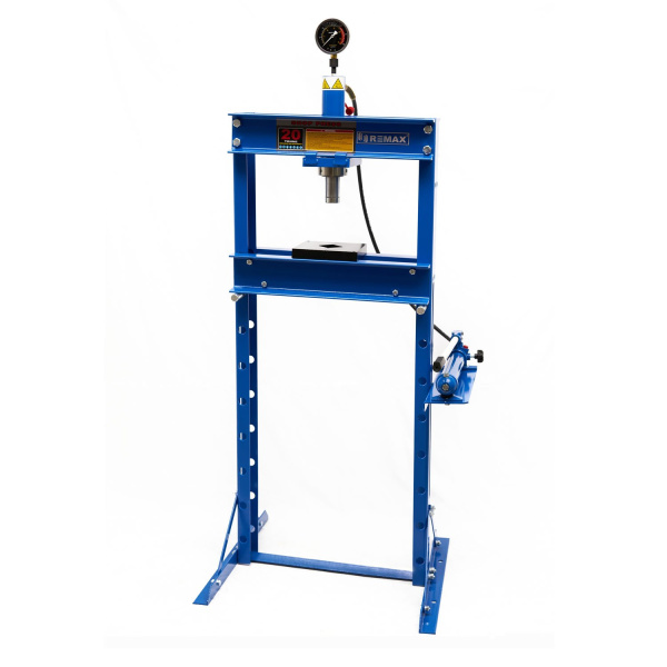 Пресс гидравлический напольный ROSSVIK HJ0804.7016.5005 (20 тонн,серый RAL 7016/синий RAL 5005)