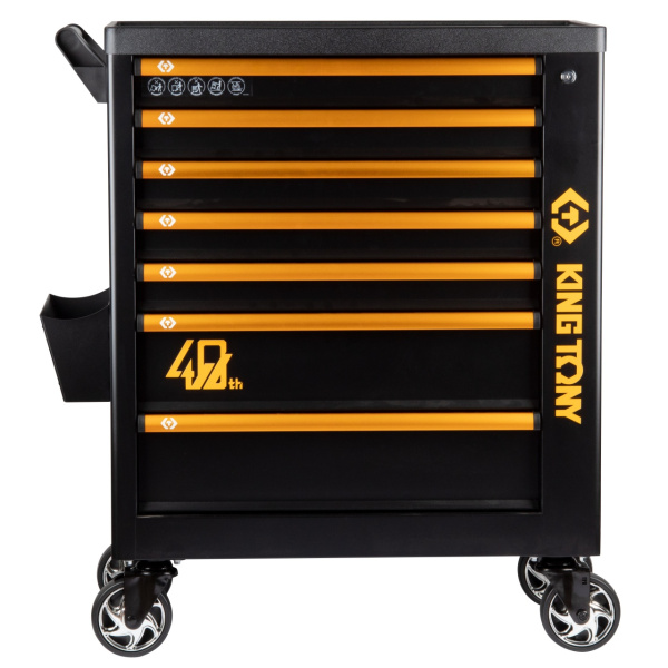 Тележка инструментальная PROFESSIONAL "40 лет KING TONY" KING TONY 87G38-7B-P40 (7 выдвижных ящиков)