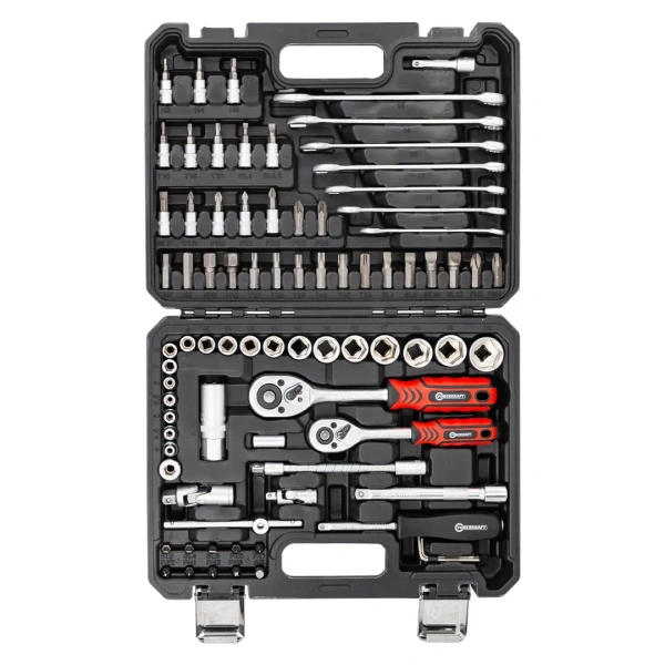 Набор инструментов 82пр. 1/4'', 3/8''(6гр.)